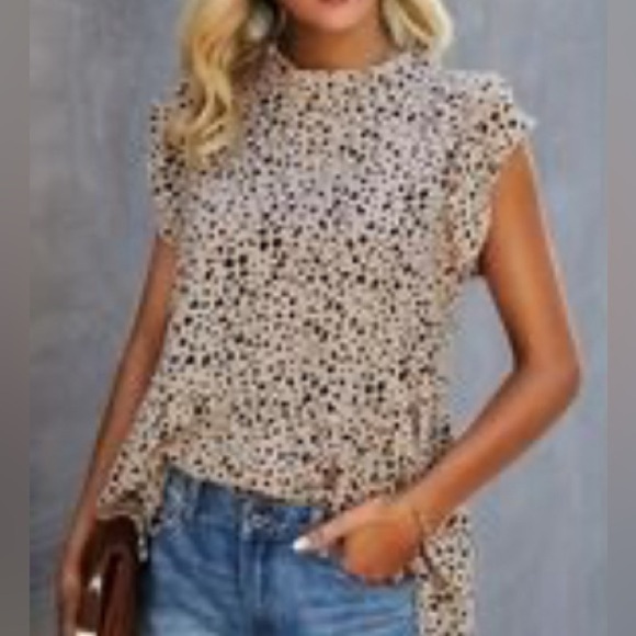Womens leopard print cap sleeve tunic XL
New without tags - Picture 1 of 9